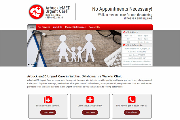 ArbuckleMED Urgent Care screenshot